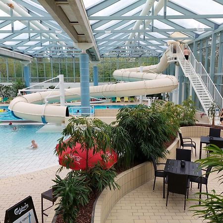 Holiday Home With Spa, Sauna And Free Access To Indoor Waterpark Gjern ภายนอก รูปภาพ